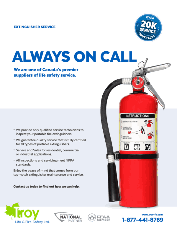 Portable Fire Extinguisher Service